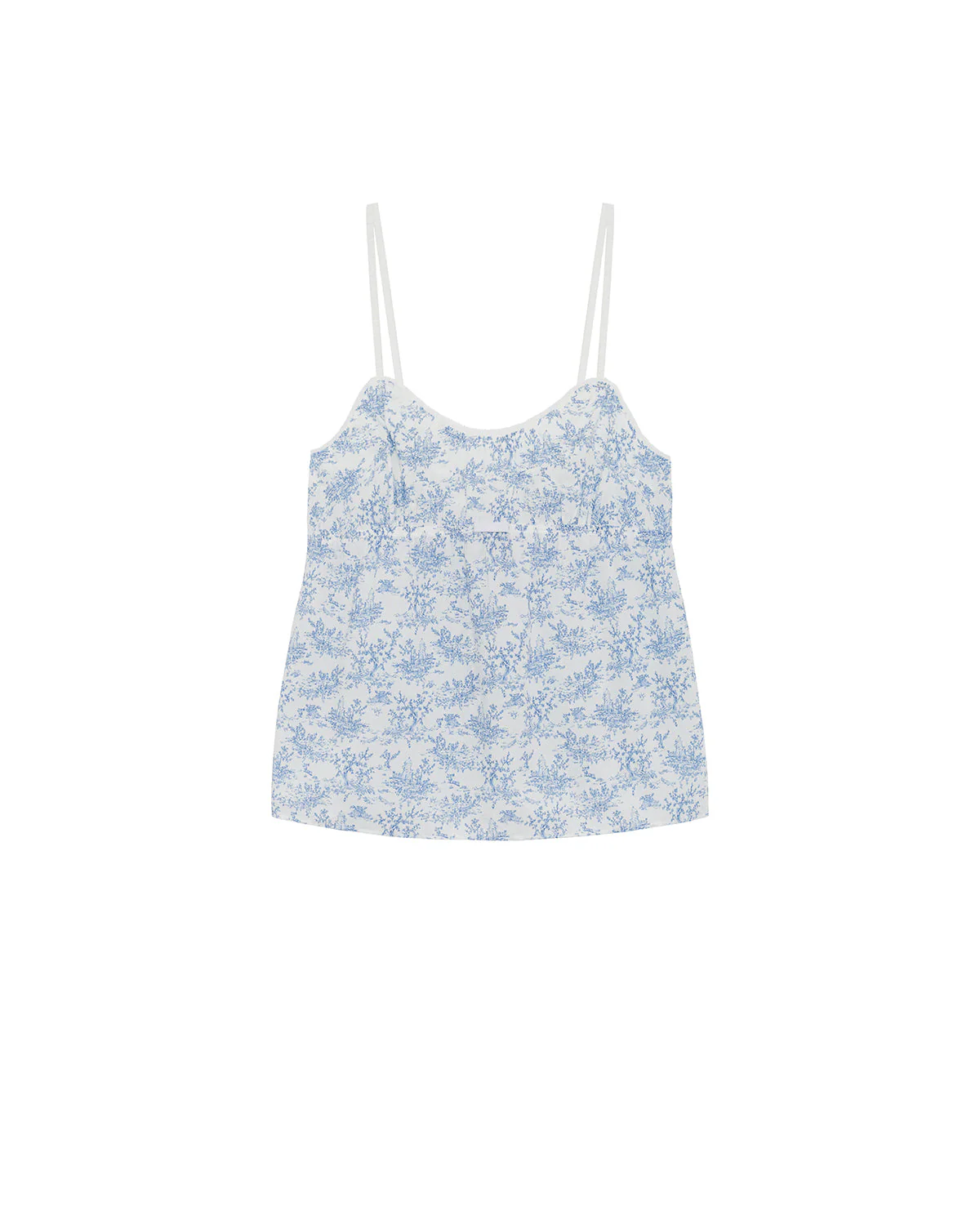 The Babydoll Cami: Cotton Voile Toile De Jouy - Image 3