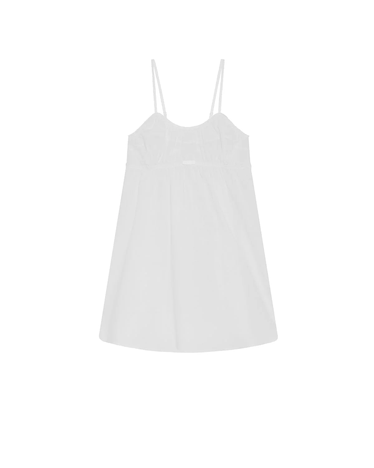 The Babydoll: Cotton Voile White - Image 3