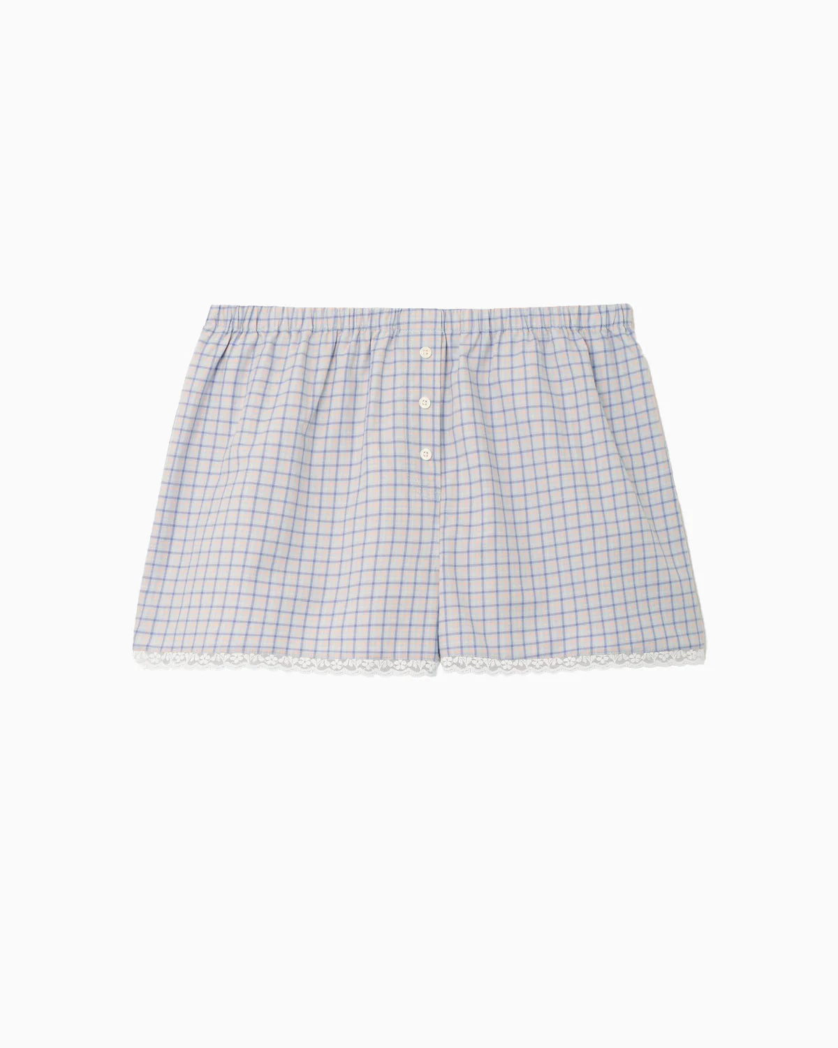 The Boxer Blue Check