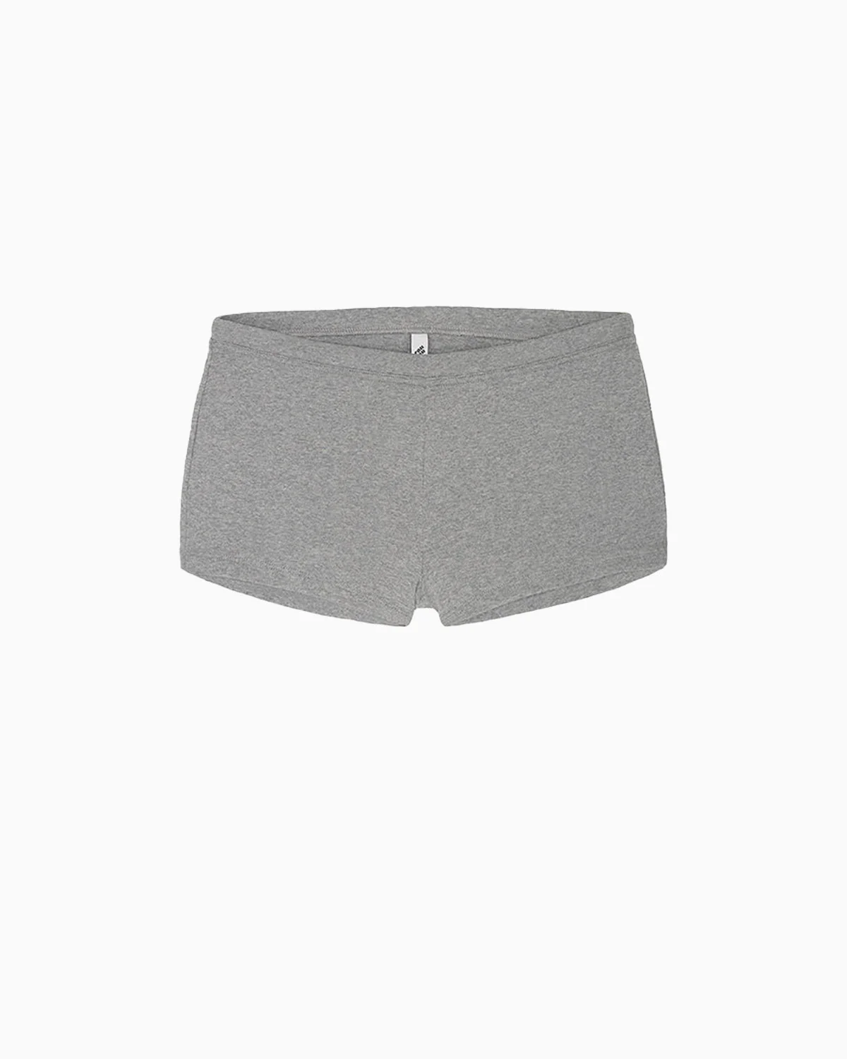 The Boyshort: Cotton Jersey Grey