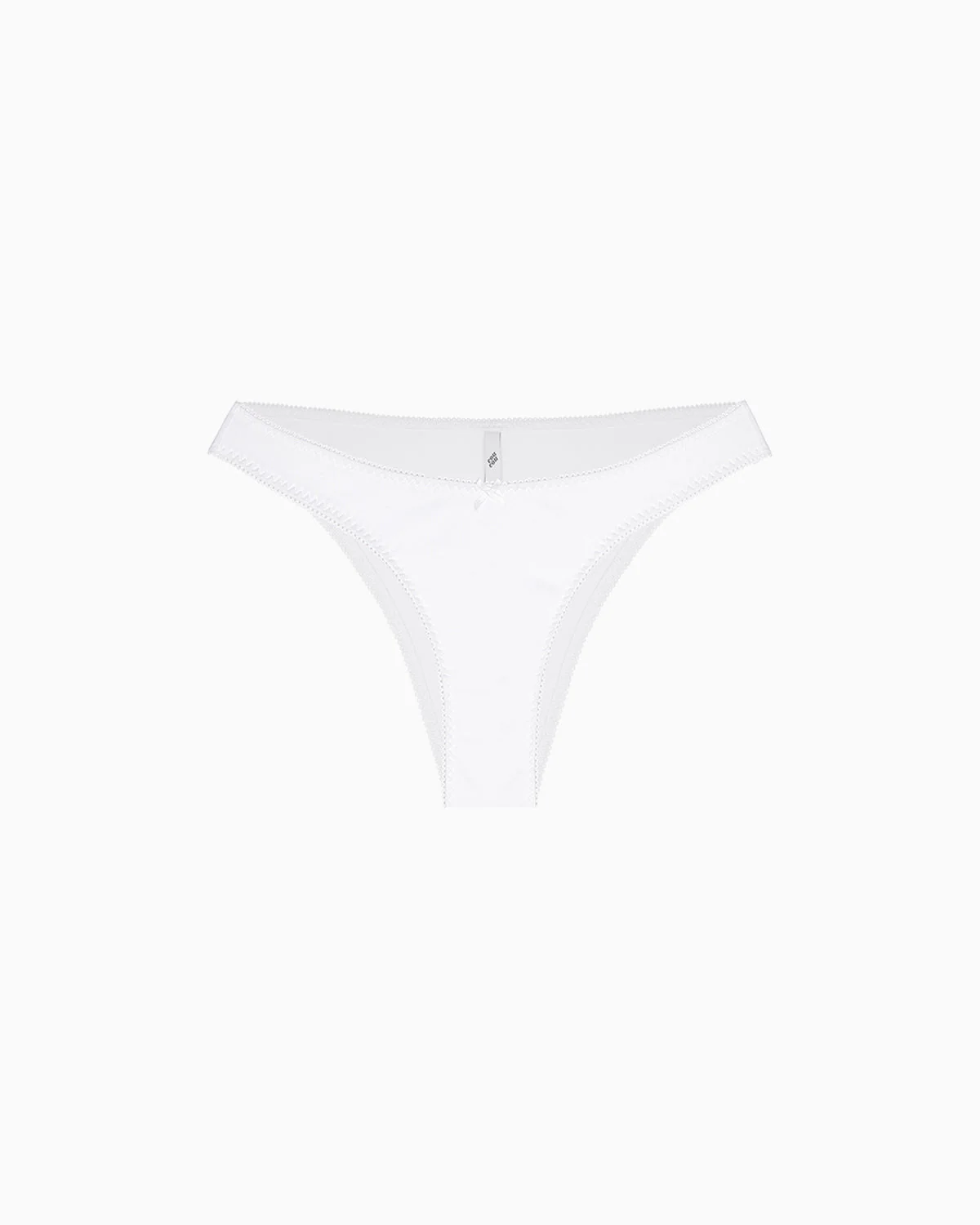 The Brazilian: Cotton Jersey White