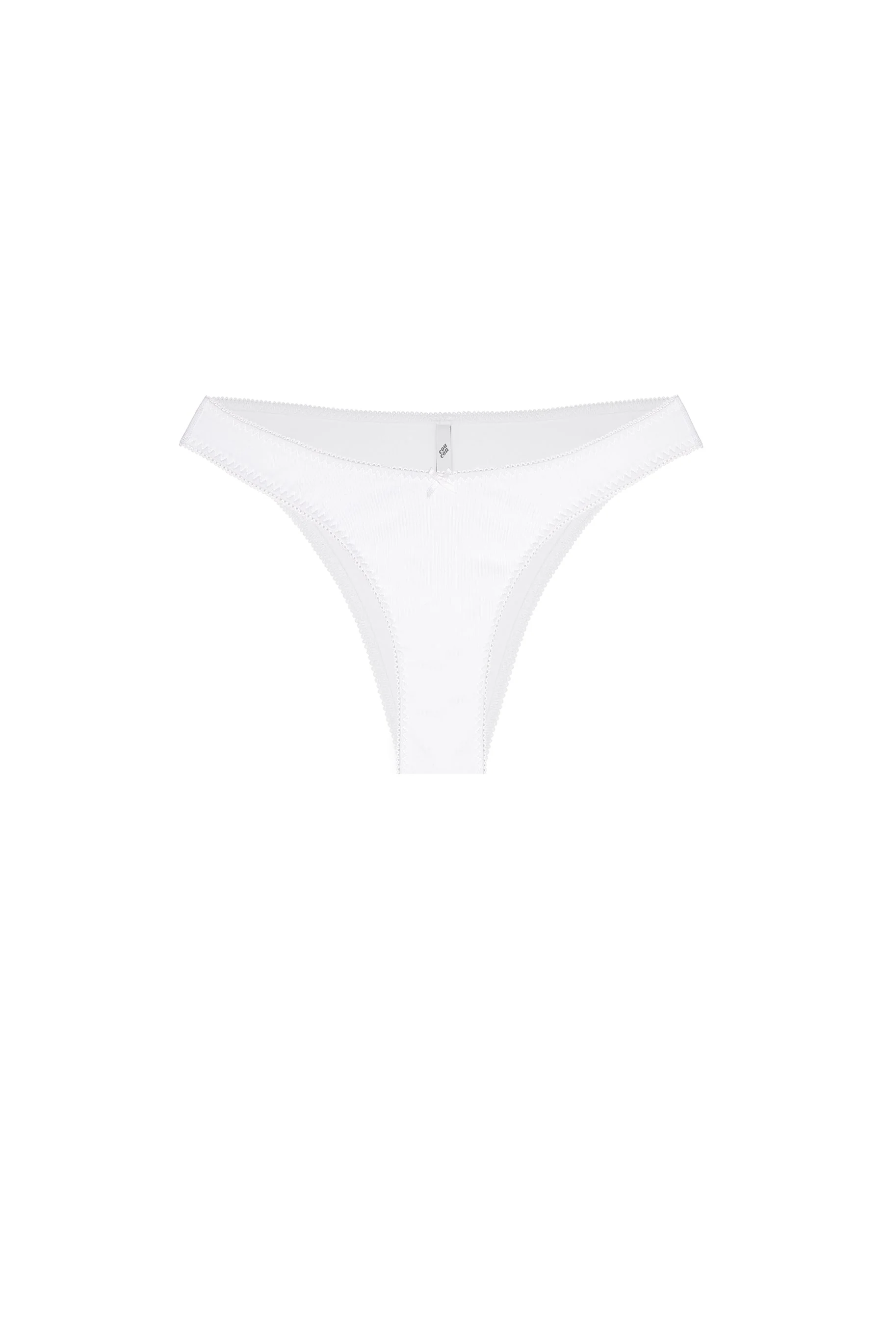 The Brazilian: Cotton Jersey White - Image 3