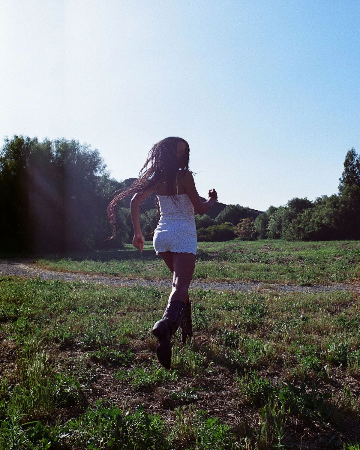 The Cami Slip Blue Fields - Image 6