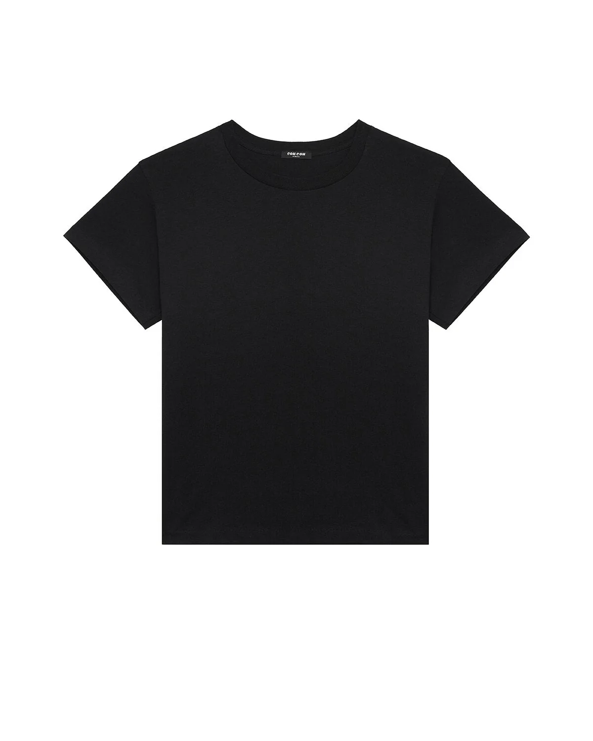 The Classic Tee: Heritage Cotton Black - Image 3