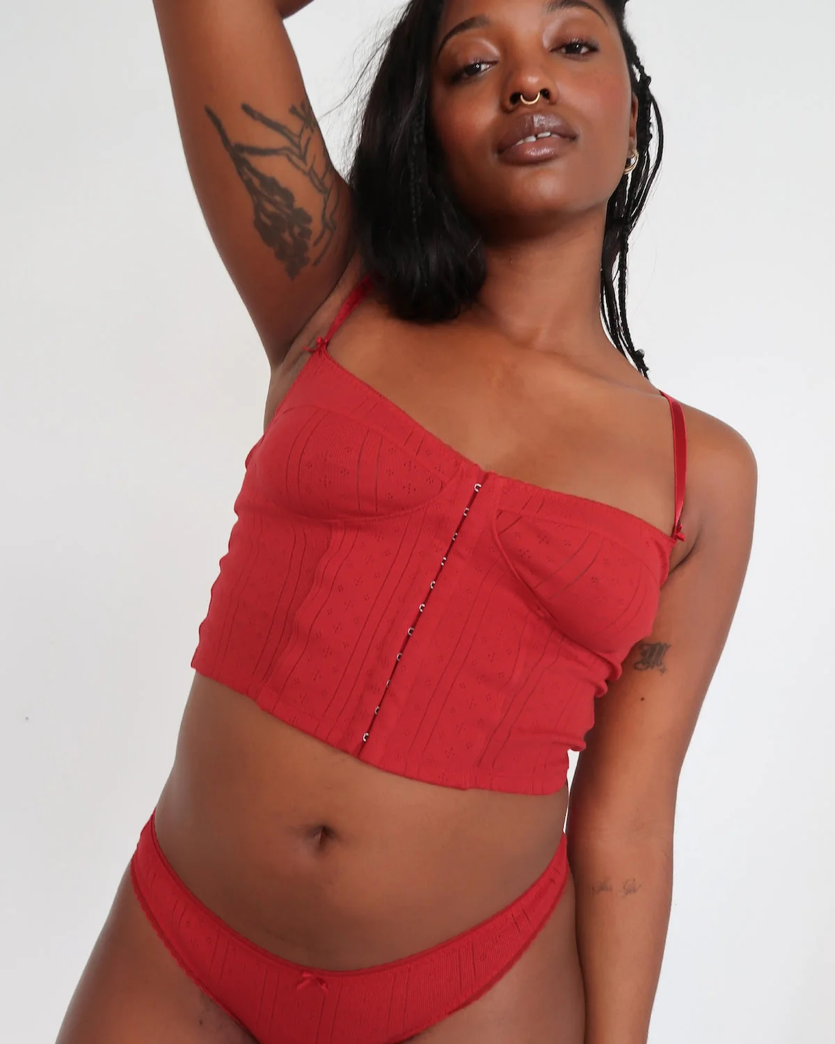 The Corselette Cherry Red - Image 2