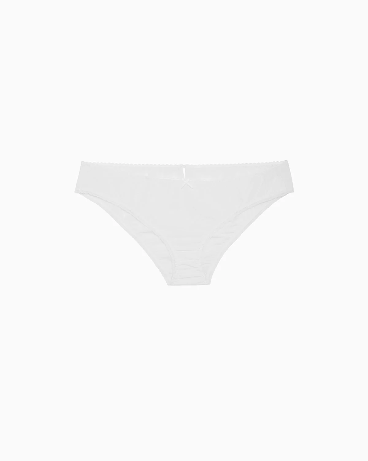 The French Brief: Cotton Voile White