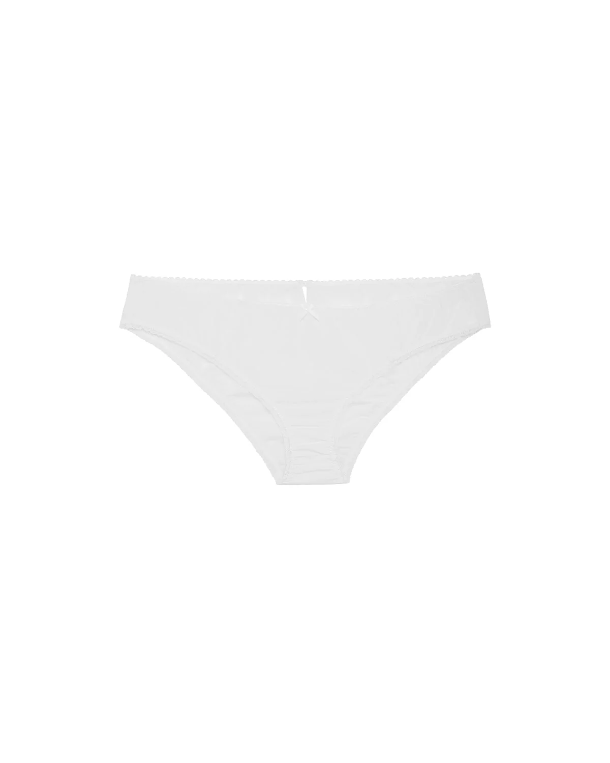 The French Brief: Cotton Voile White - Image 3