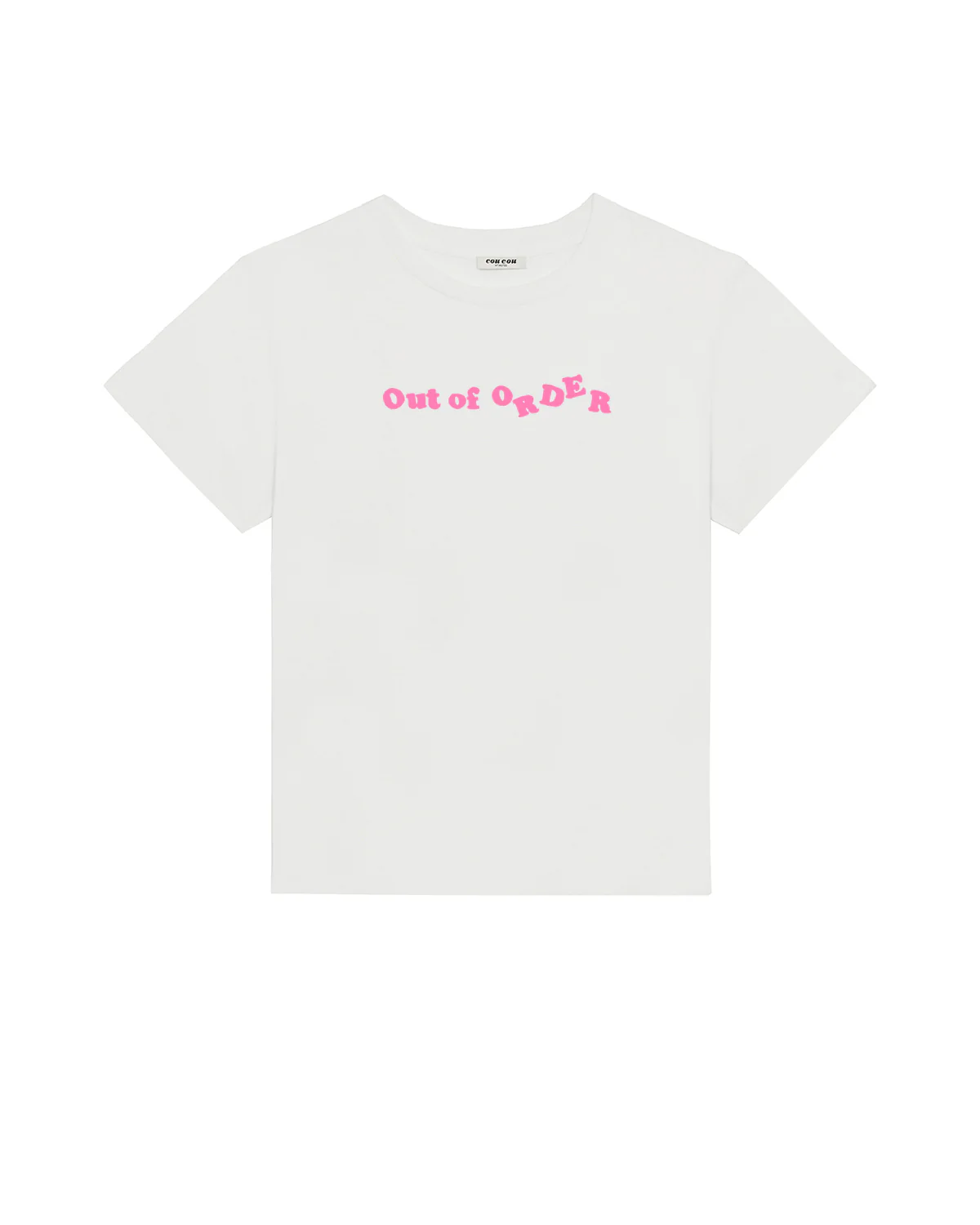 The Gurls Talk Tee: White Heritage Cotton - Image 3