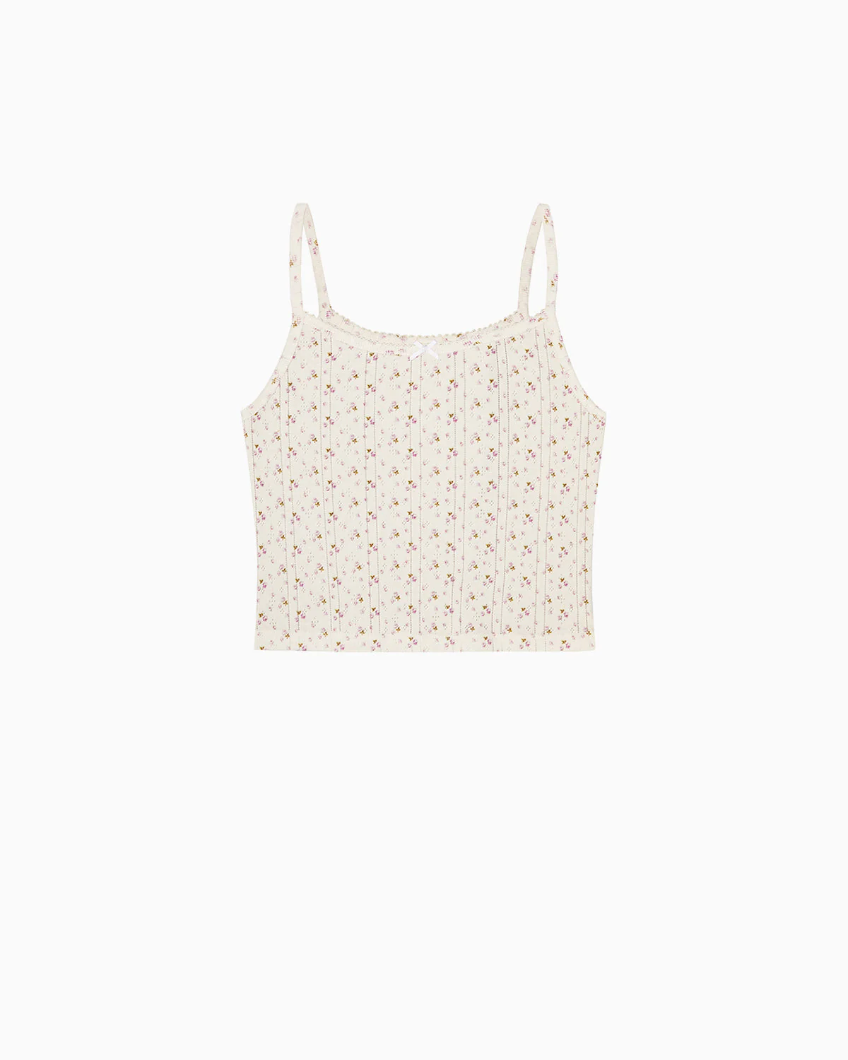 The Picot Tank English Rose