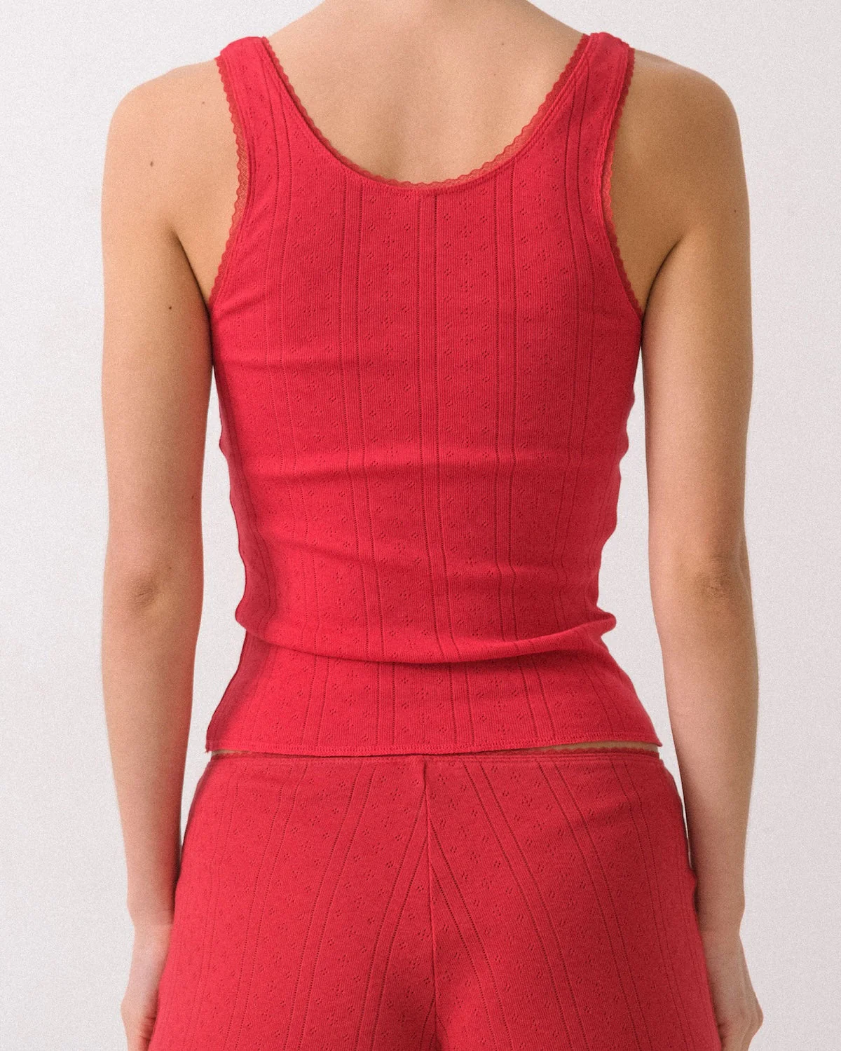 The Scoop Tank Cherry Red - Image 6