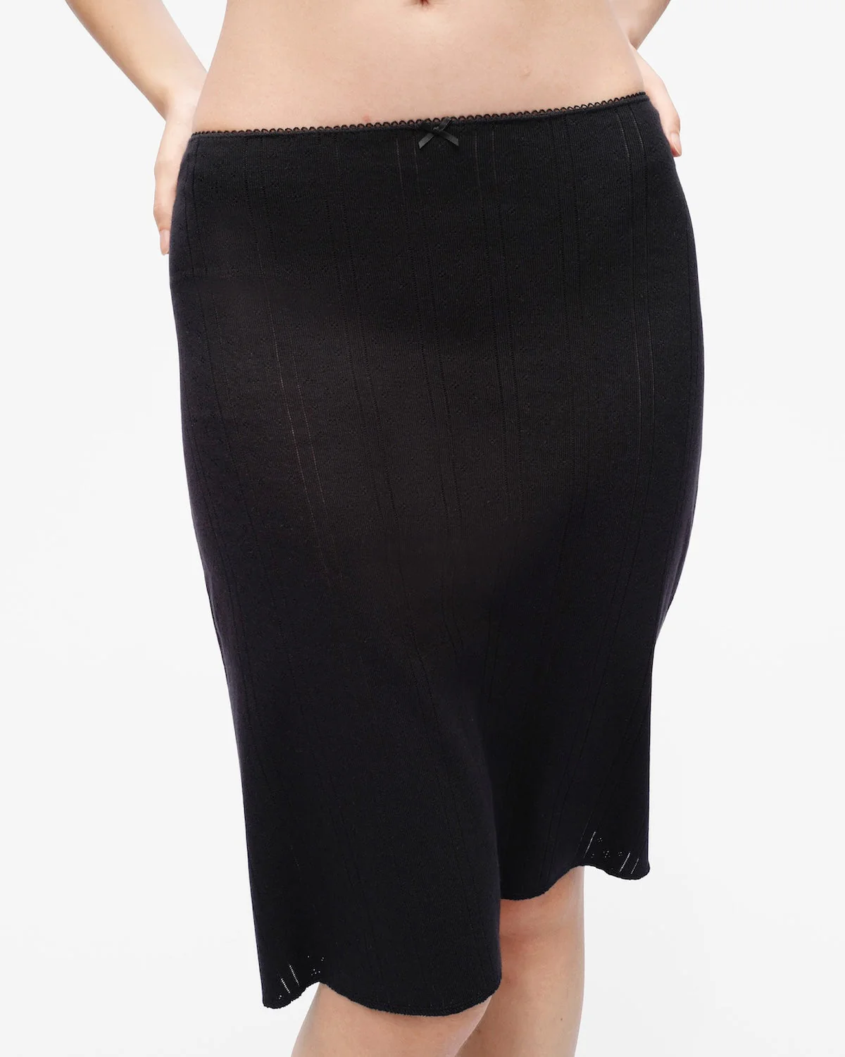 The Slip Skirt Black - Image 5