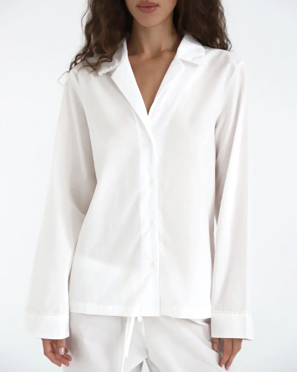 The Sunday Shirt: Cotton Voile White - Image 2