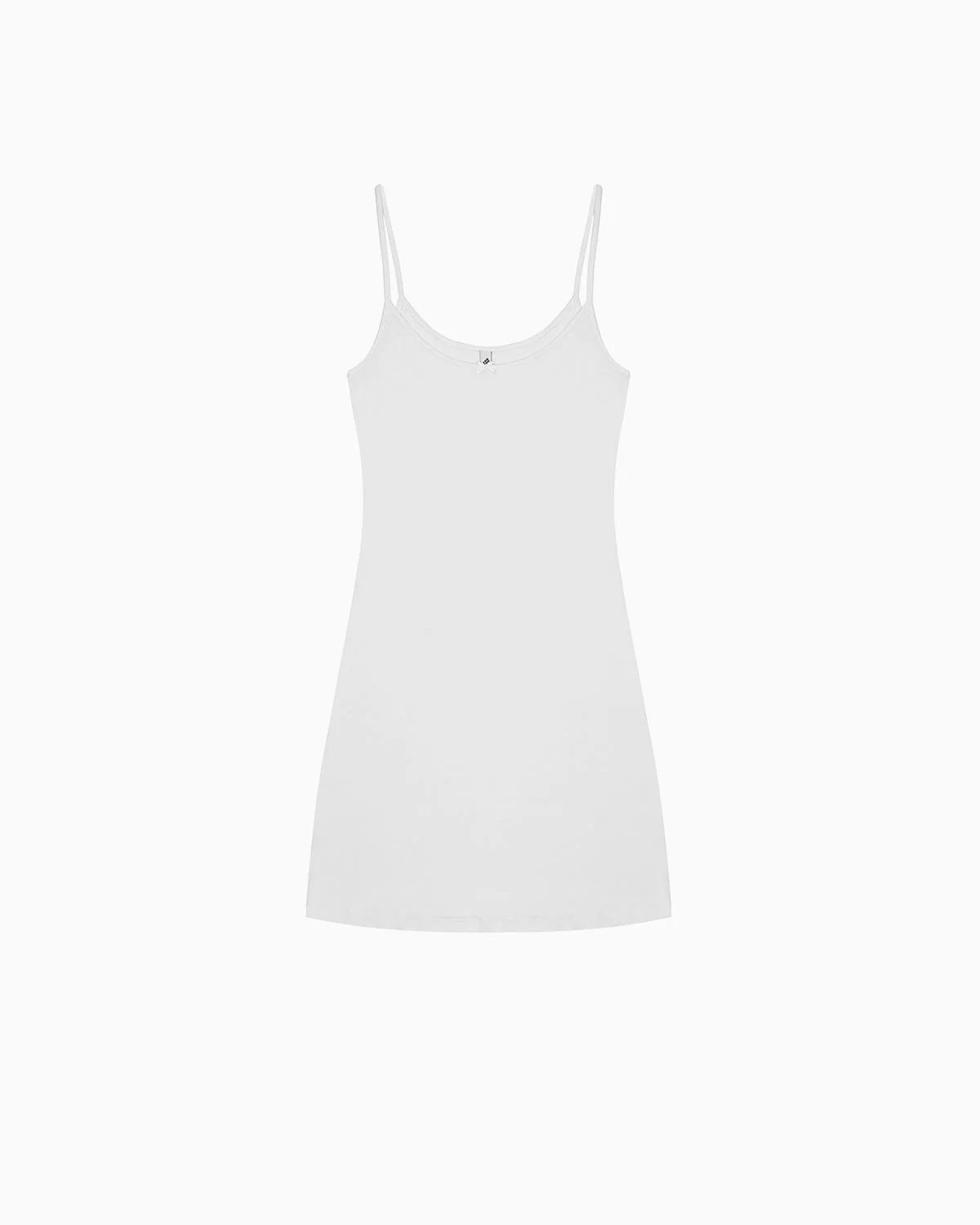 The Tank Dress: Cotton Jersey White
