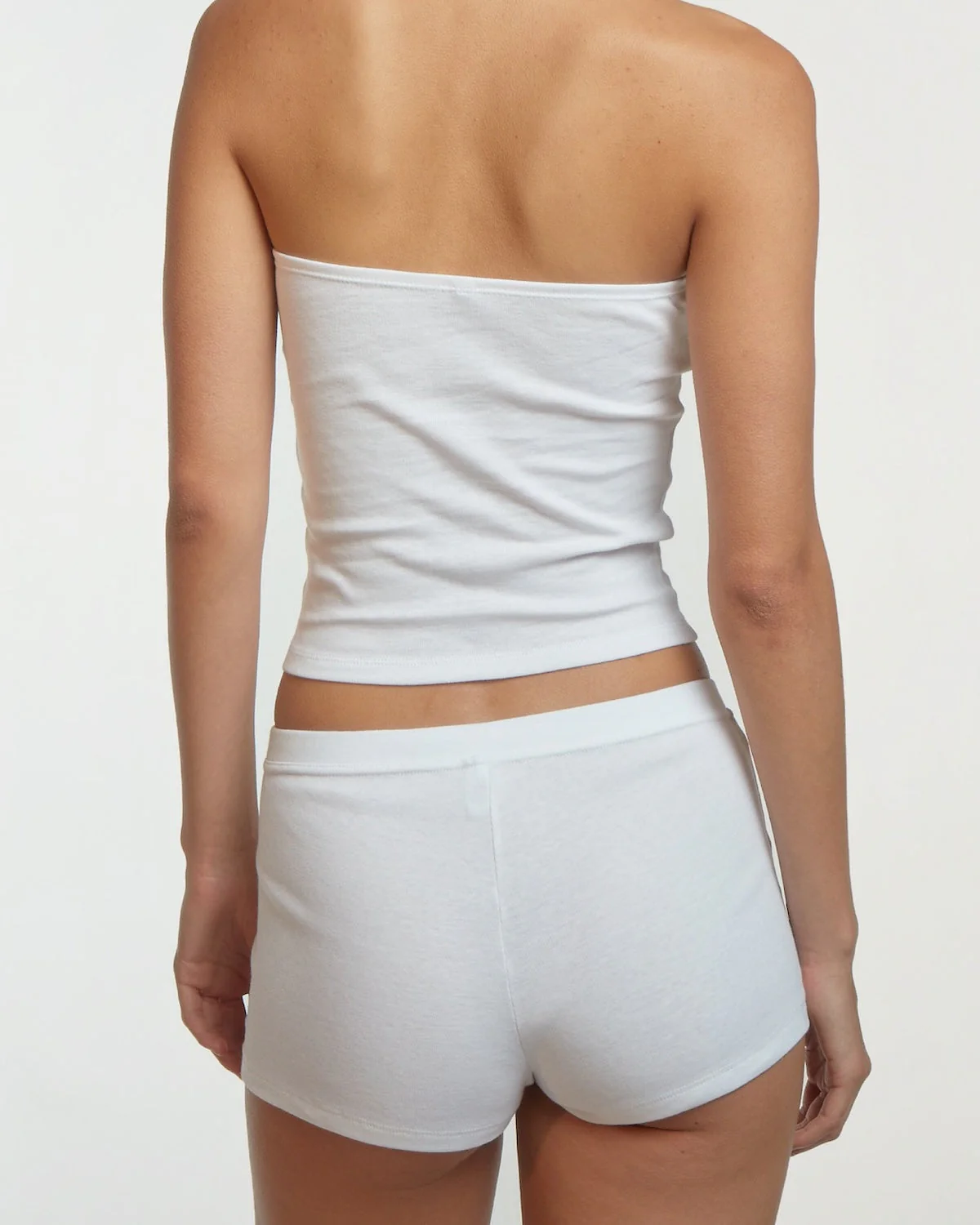 The Tube Top: Cotton Jersey White - Image 7